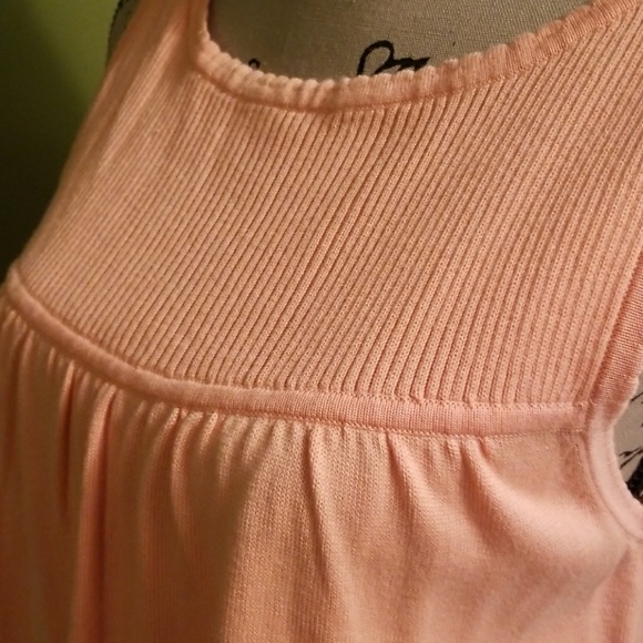 Pale Orangey-Pink Knit Tank *NWT* - Picture 7 of 8